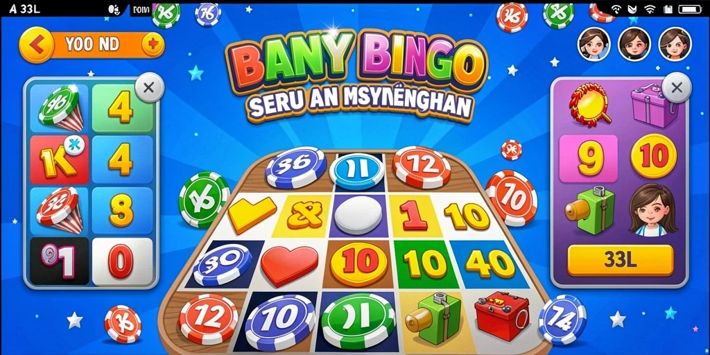 Tampilan gameplay seru dalam permainan Bingo 33L