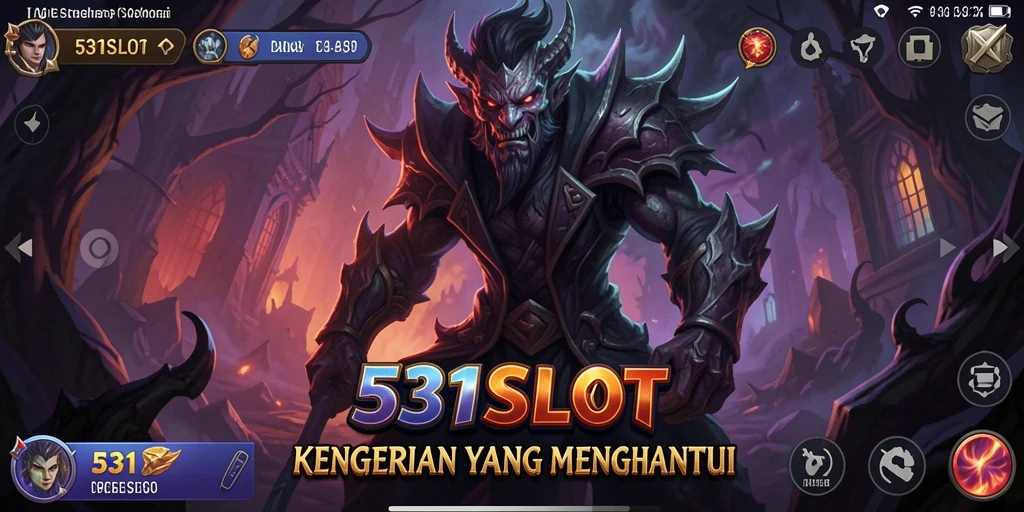 Screenshot 531SLOT menampilkan gameplay yang menyeramkan dengan atmosfer horror yang mendalam.