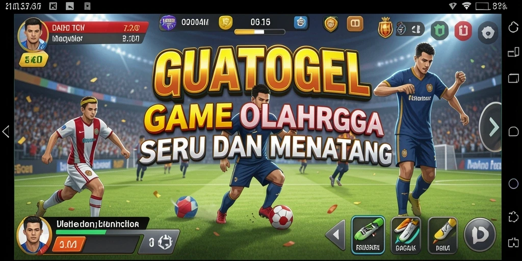 Tampilan seru GUATOGEL dengan aksi olahraga yang memukau.