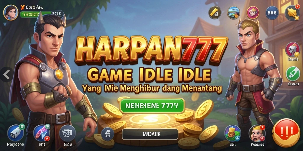 Tampilan gameplay menarik dari HARAPAN777 dengan karakter yang beragam.