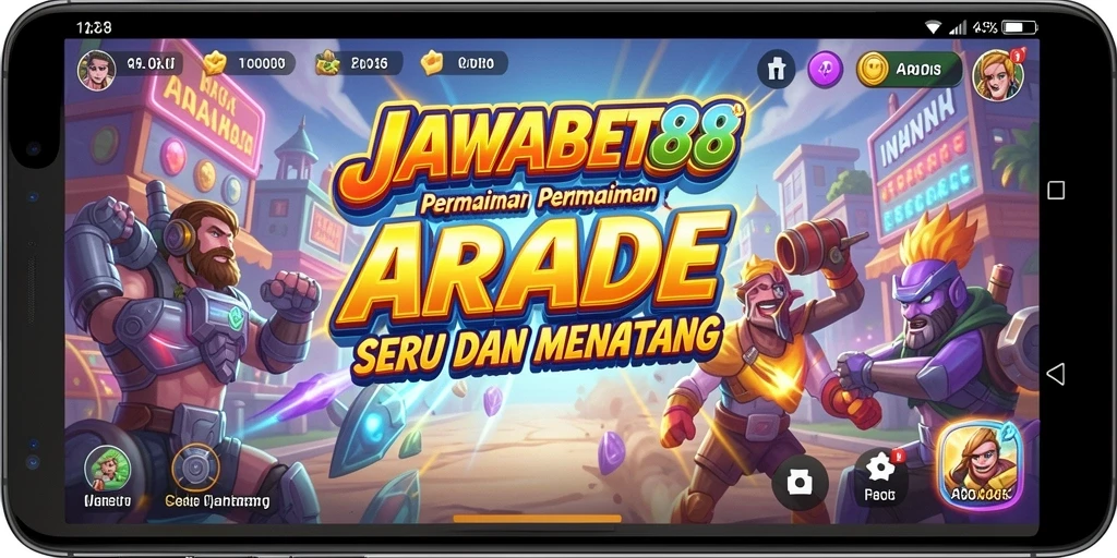 Tampilan gameplay seru dari JAWABET88 yang memikat pemain.