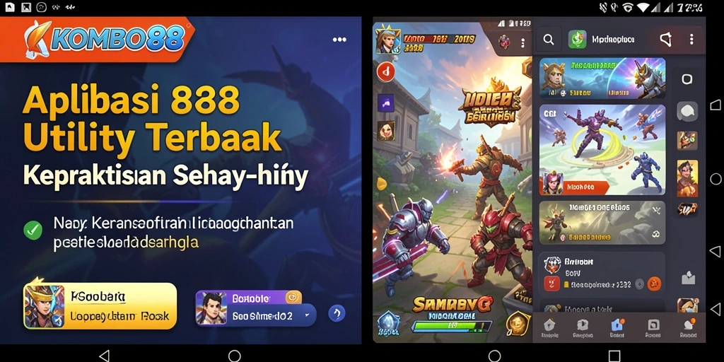 Tampilan antarmuka KOMBO88 yang intuitif dan fungsional.