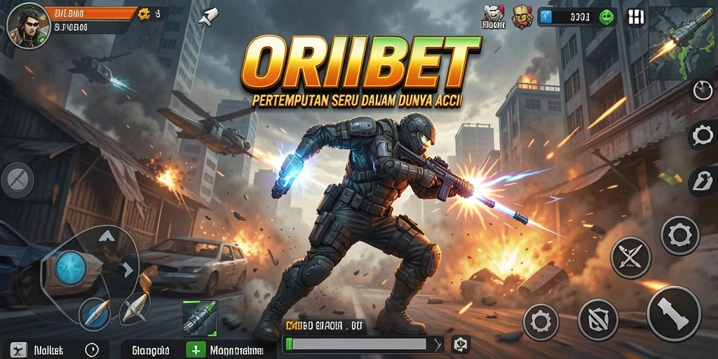 Screenshot gameplay ORIBET yang seru dan intens.