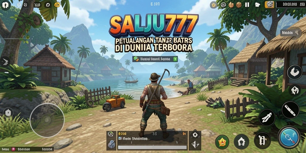 Tampilan menakjubkan dari gameplay SALJU777 dalam dunia terbuka.