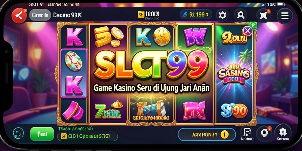 Tampilan gameplay SLOT99 yang seru dan mendebarkan.