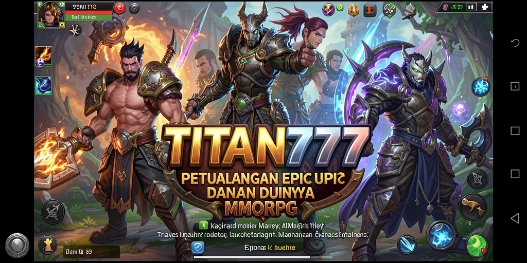 Menampilkan gameplay yang mendebarkan di dunia MMORPG yang luas.