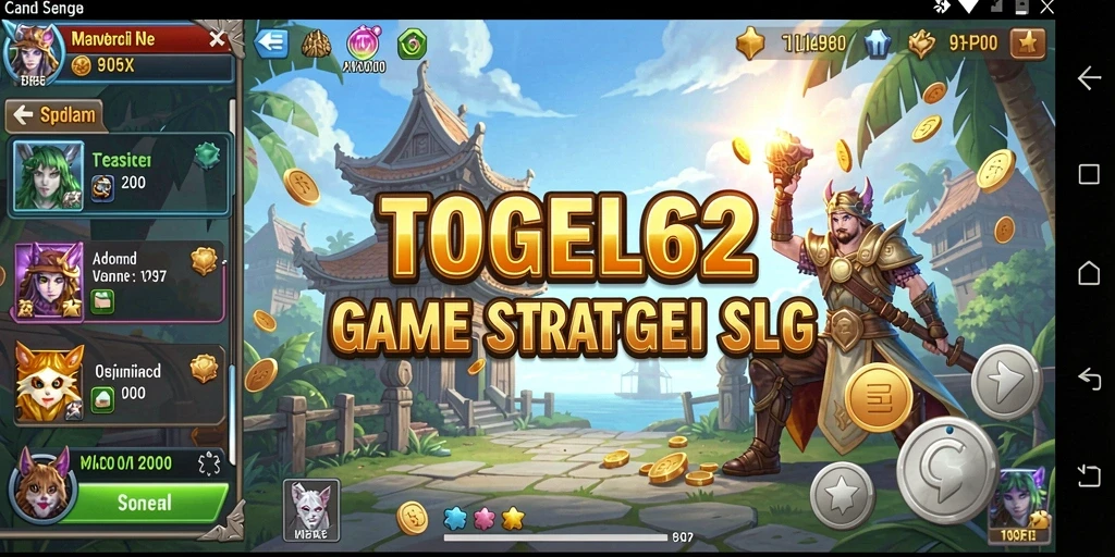 Tampilan menarik TOGEL62 dengan gameplay yang seru.