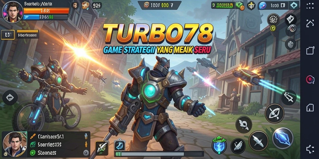 Screenshot TURBO78 menampilkan aksi gameplay strategi yang mendebarkan.