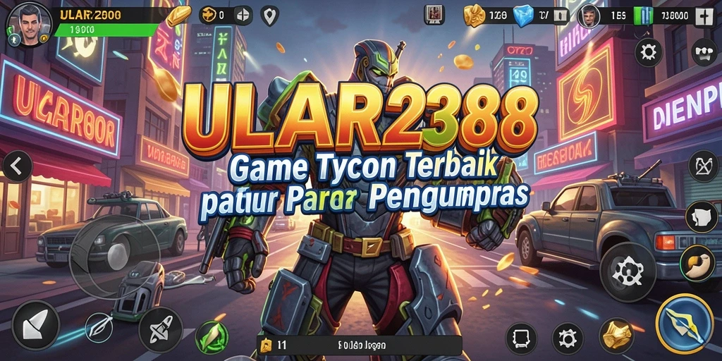 Tampilan menarik dari gameplay Tycoon ULAR288 yang menantang dan seru.