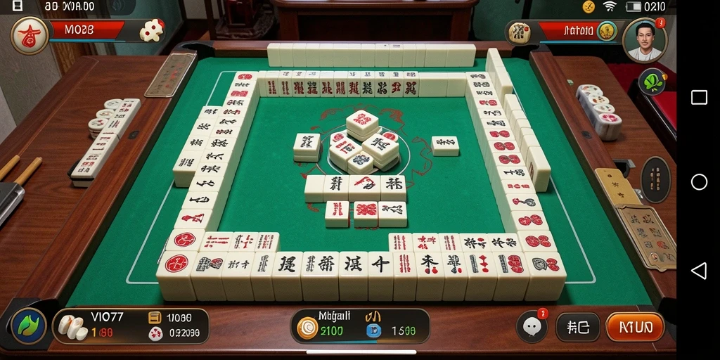 Tampilan gameplay Mahjong yang menarik di VIO77.