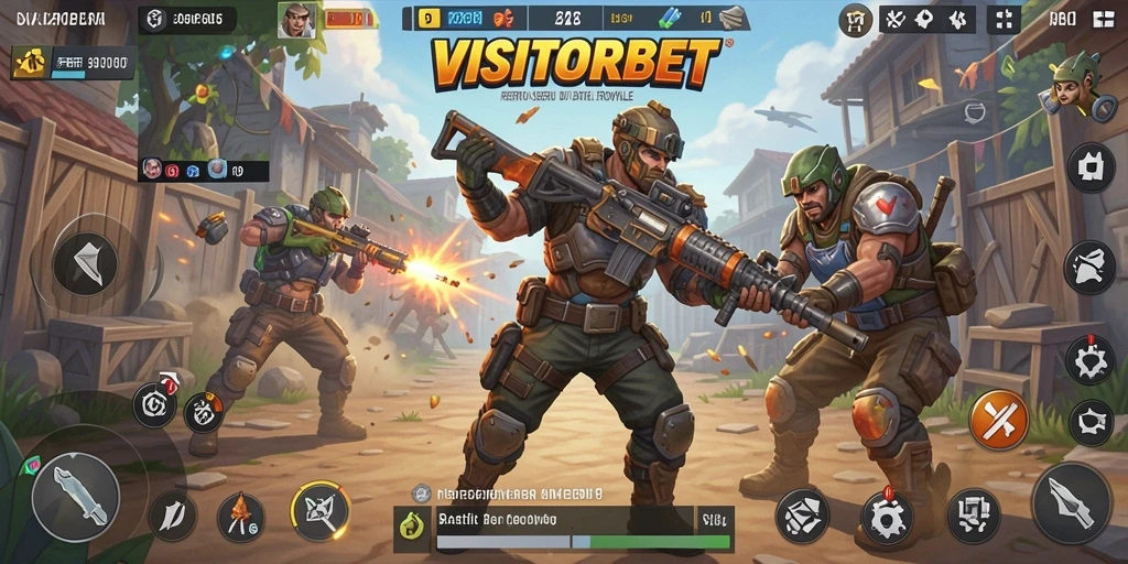 Gameplay mendebarkan di VISITORBET dengan pertarungan intens.